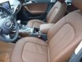 Nougat Brown 2014 Audi A6 3.0 TDI quattro Sedan Interior Color