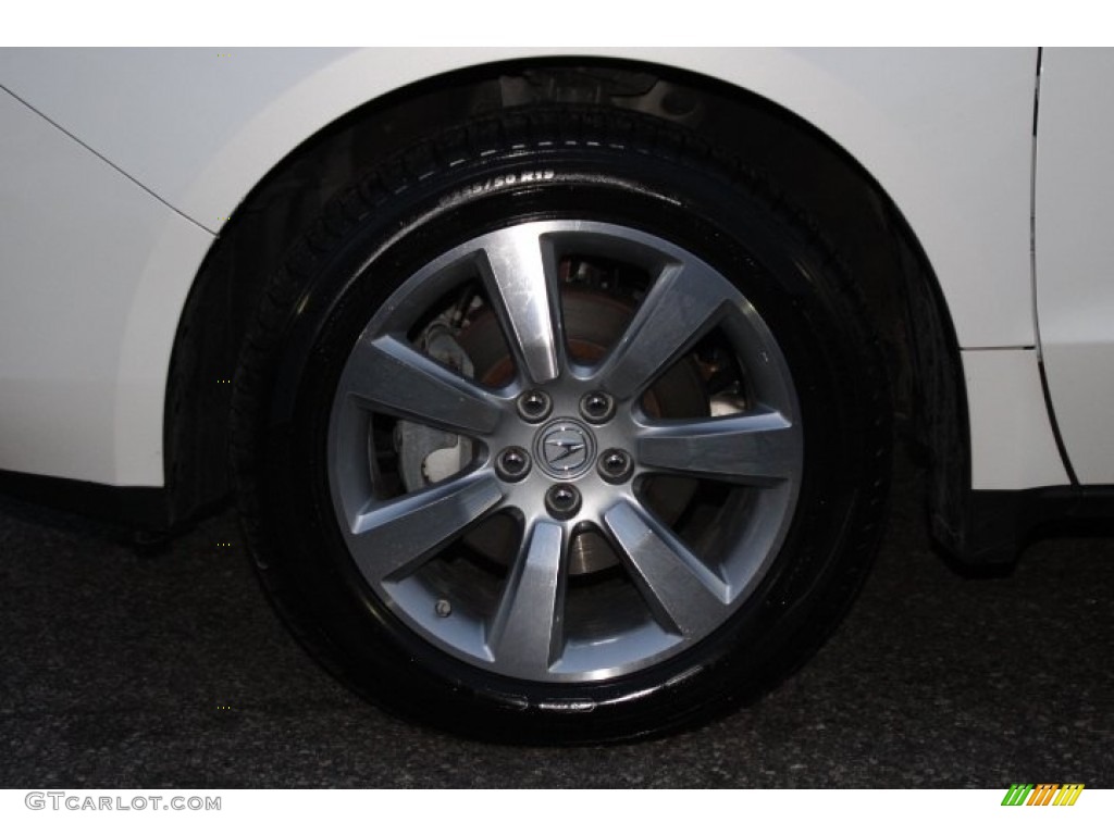 2012 ZDX SH-AWD Advance - Aspen White Pearl II / Taupe photo #32