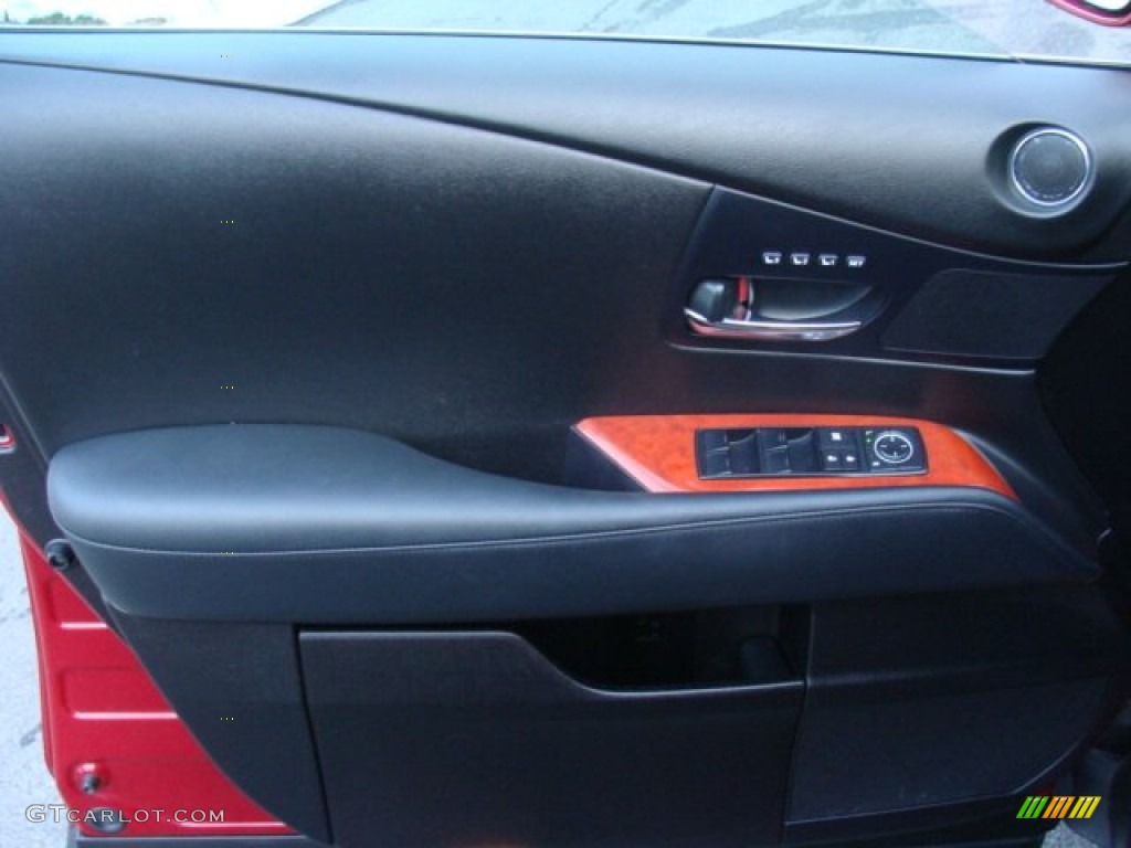 2011 RX 350 AWD - Matador Red Mica / Black photo #7