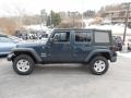 Steel Blue Metallic - Wrangler Unlimited X 4x4 Photo No. 4