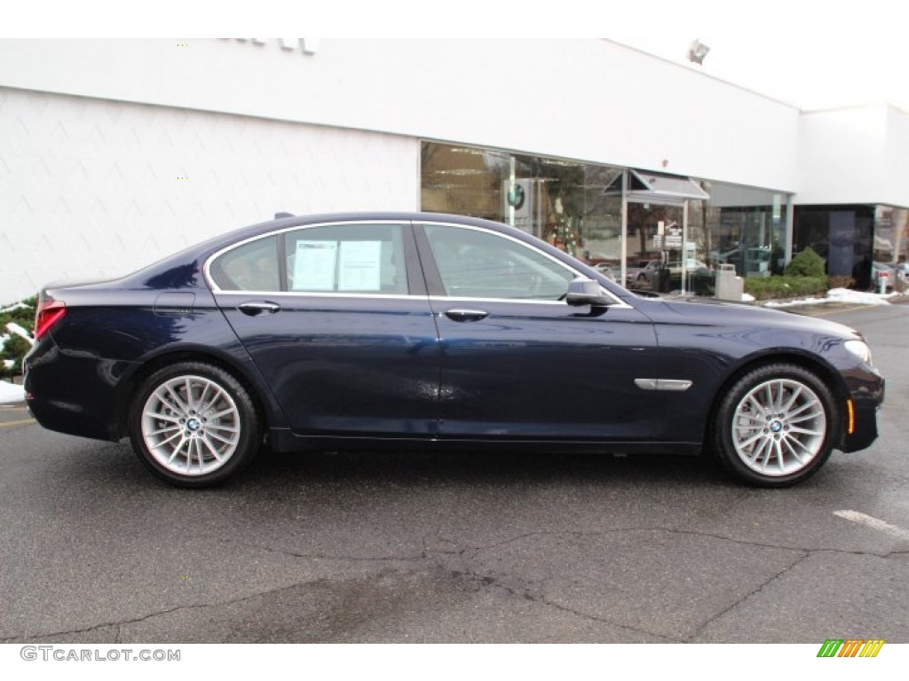 Imperial Blue Metallic 2013 BMW 7 Series 750i xDrive Sedan Exterior Photo #89083293