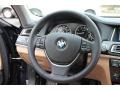 Saddle/Black Steering Wheel Photo for 2013 BMW 7 Series #89083597