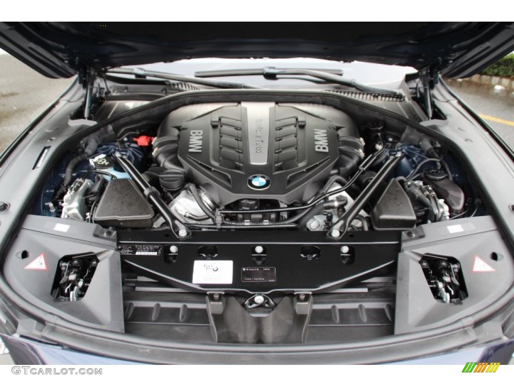 2013 BMW 7 Series 750i xDrive Sedan 4.4 Liter DI TwinPower Turbocharged DOHC 32-Valve VVT V8 Engine Photo #89083898