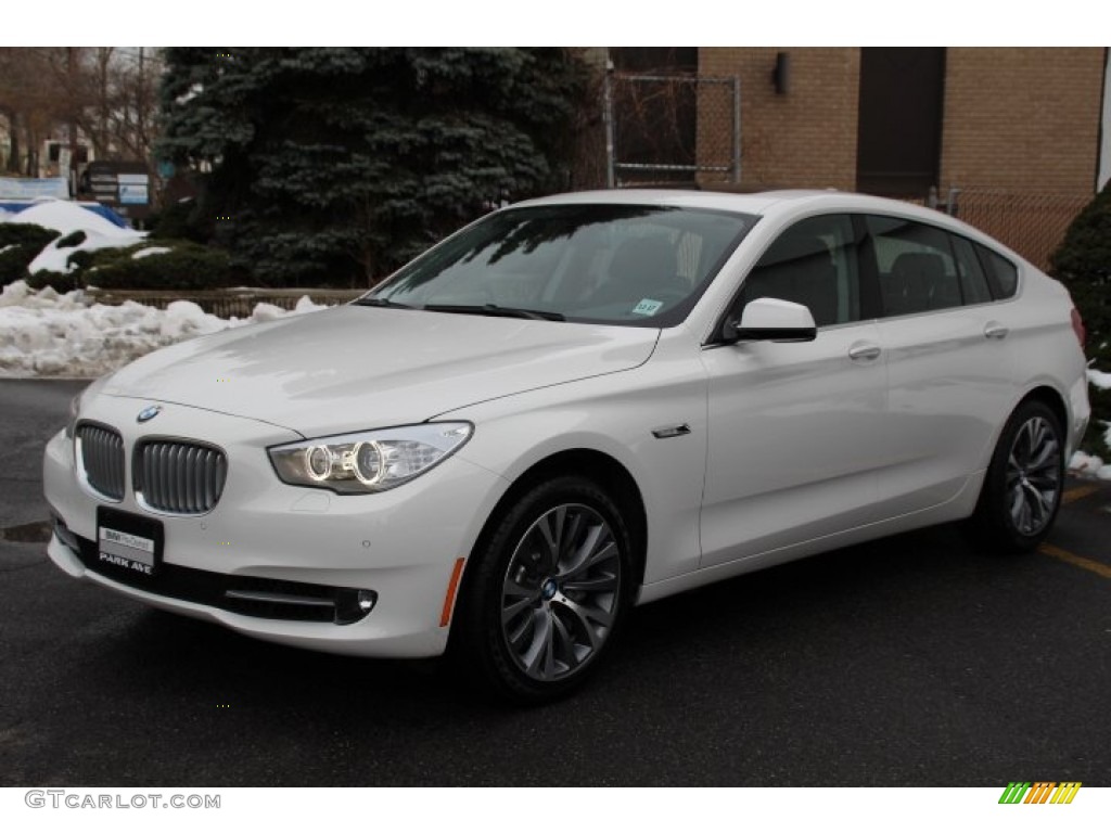 2013 5 Series 550i xDrive Gran Turismo - Alpine White / Black photo #5