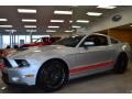 2014 Ingot Silver Ford Mustang Shelby GT500 SVT Performance Package Coupe  photo #3