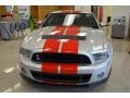 2014 Ingot Silver Ford Mustang Shelby GT500 SVT Performance Package Coupe  photo #6