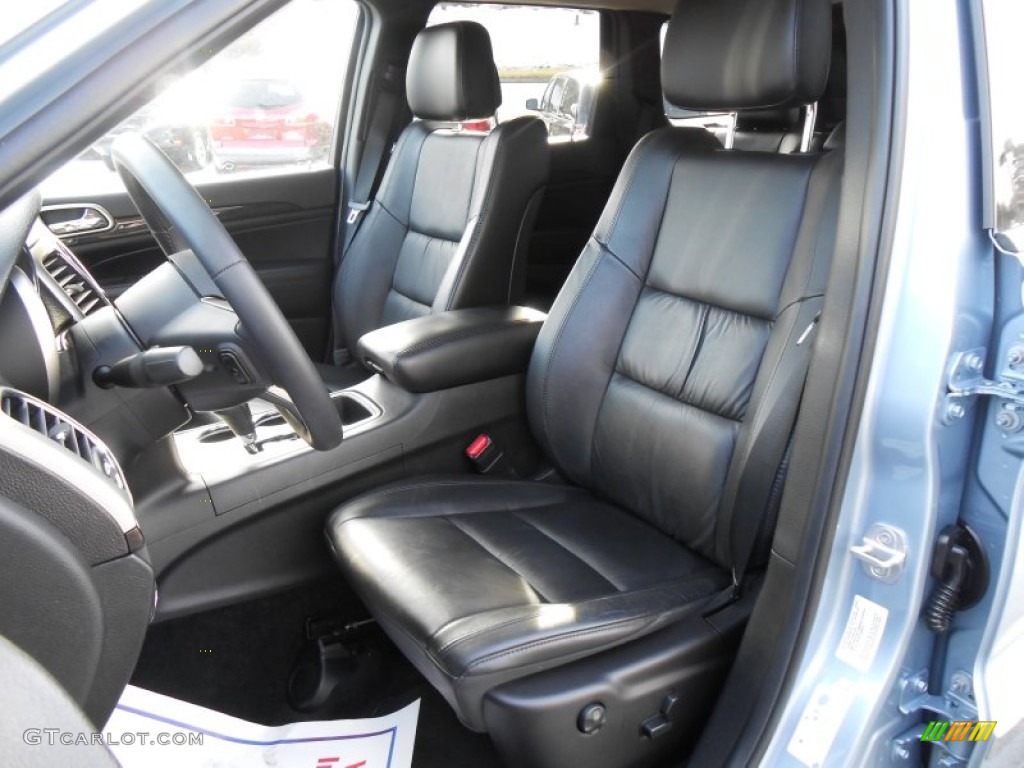 2013 Grand Cherokee Laredo X Package 4x4 - Winter Chill Pearl / Black photo #11