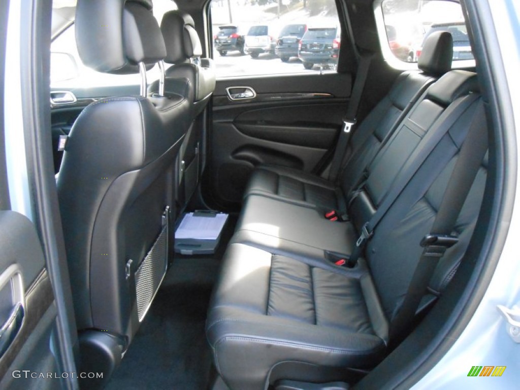 2013 Grand Cherokee Laredo X Package 4x4 - Winter Chill Pearl / Black photo #17