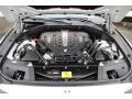 2013 BMW 5 Series 4.4 Liter DI TwinPower Turbocharged DOHC 32-Valve VVT V8 Engine Photo