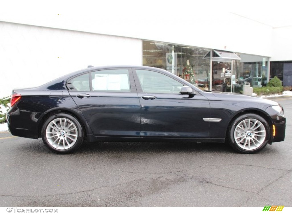 Carbon Black Metallic 2013 BMW 7 Series 740i Sedan Exterior Photo #89086151