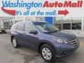 2012 Twilight Blue Metallic Honda CR-V EX-L 4WD  photo #1