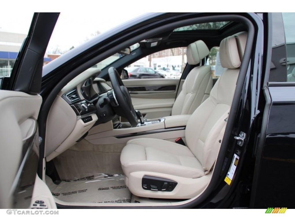 2013 BMW 7 Series 740i Sedan Front Seat Photo #89086328