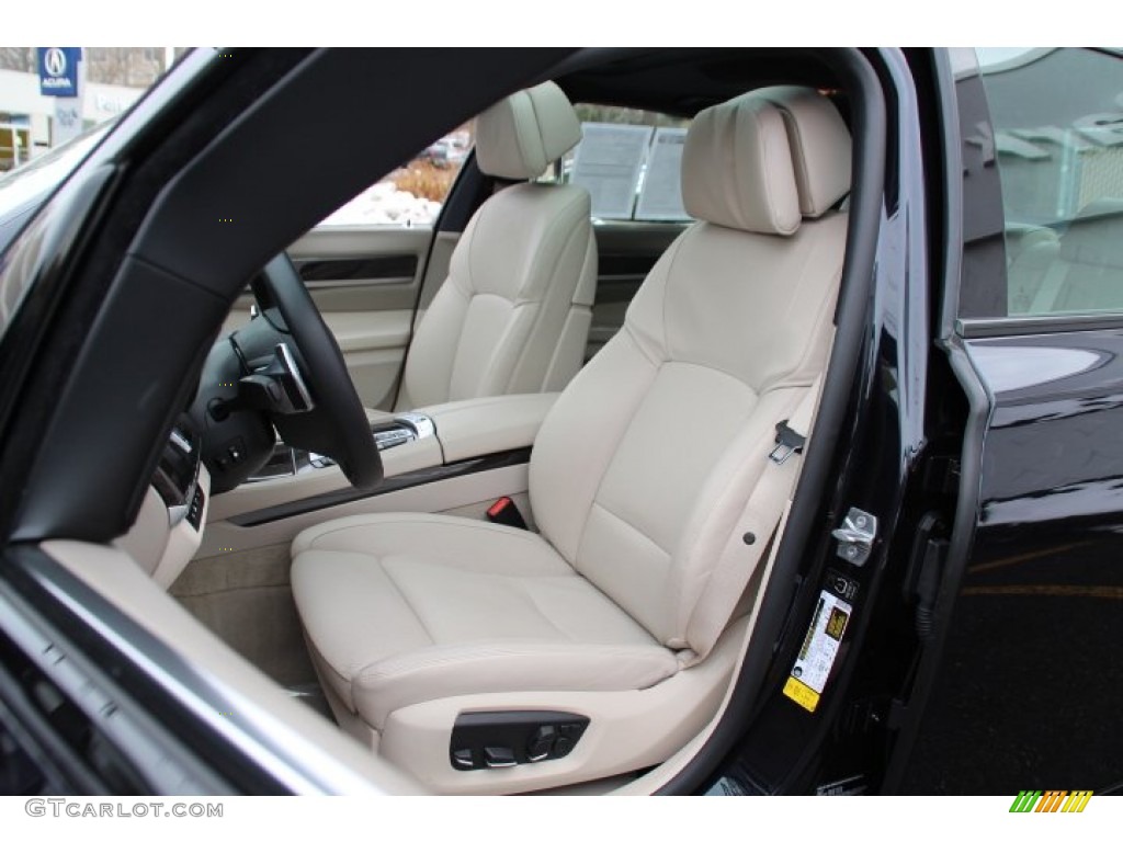 2013 BMW 7 Series 740i Sedan Front Seat Photo #89086349