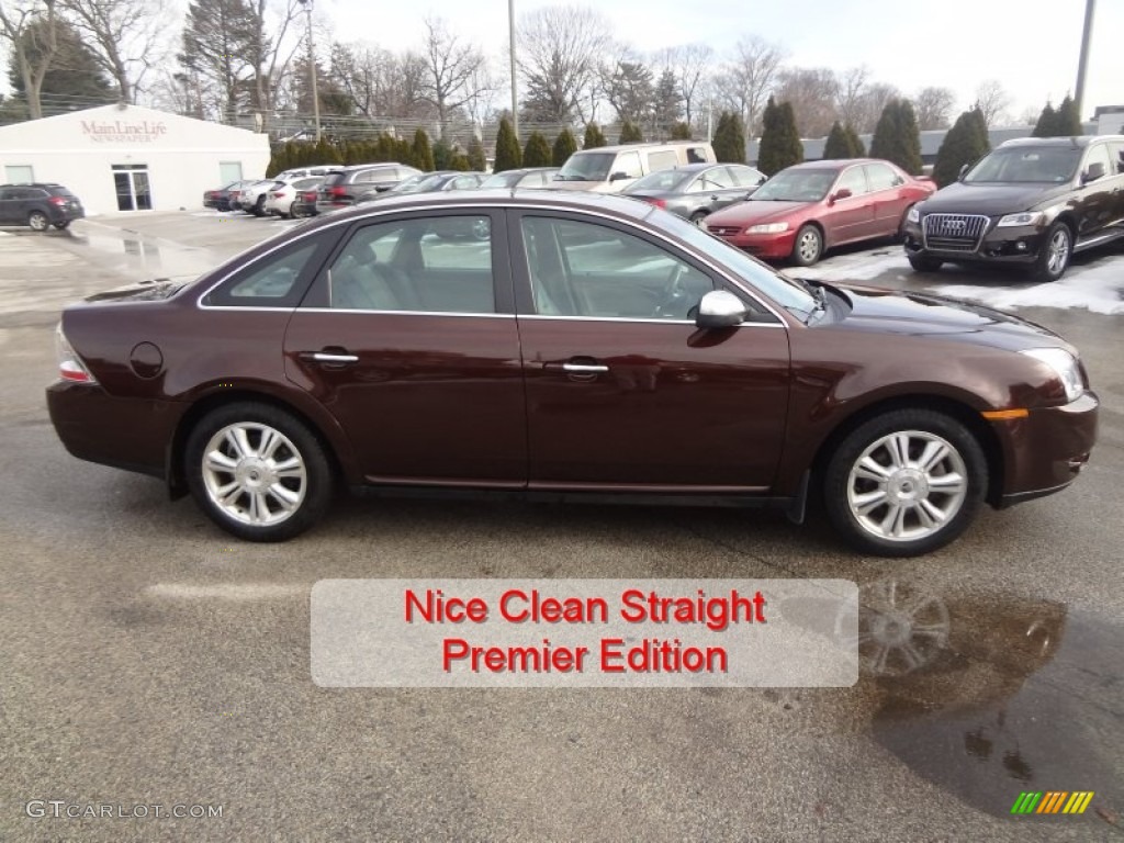 2009 Sable Premier Sedan - Sangria Red Metallic / Charcoal Black photo #2