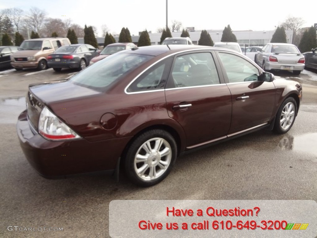 2009 Sable Premier Sedan - Sangria Red Metallic / Charcoal Black photo #3