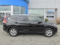 2012 Crystal Black Pearl Honda CR-V EX-L 4WD  photo #2