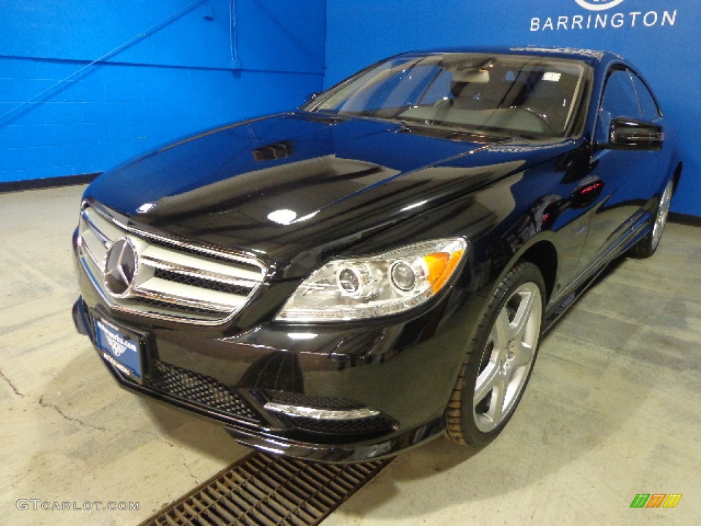 2012 CL 550 4MATIC - Obsidian Black Metallic / Black photo #1