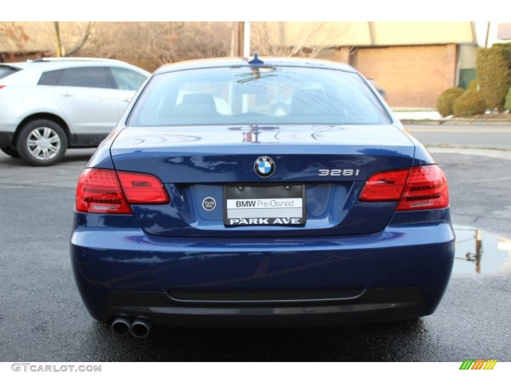 2013 3 Series 328i Coupe - Le Mans Blue Metallic / Black photo #4