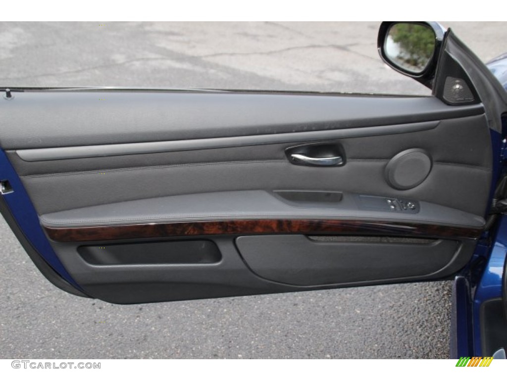 2013 BMW 3 Series 328i Coupe Black Door Panel Photo #89086958