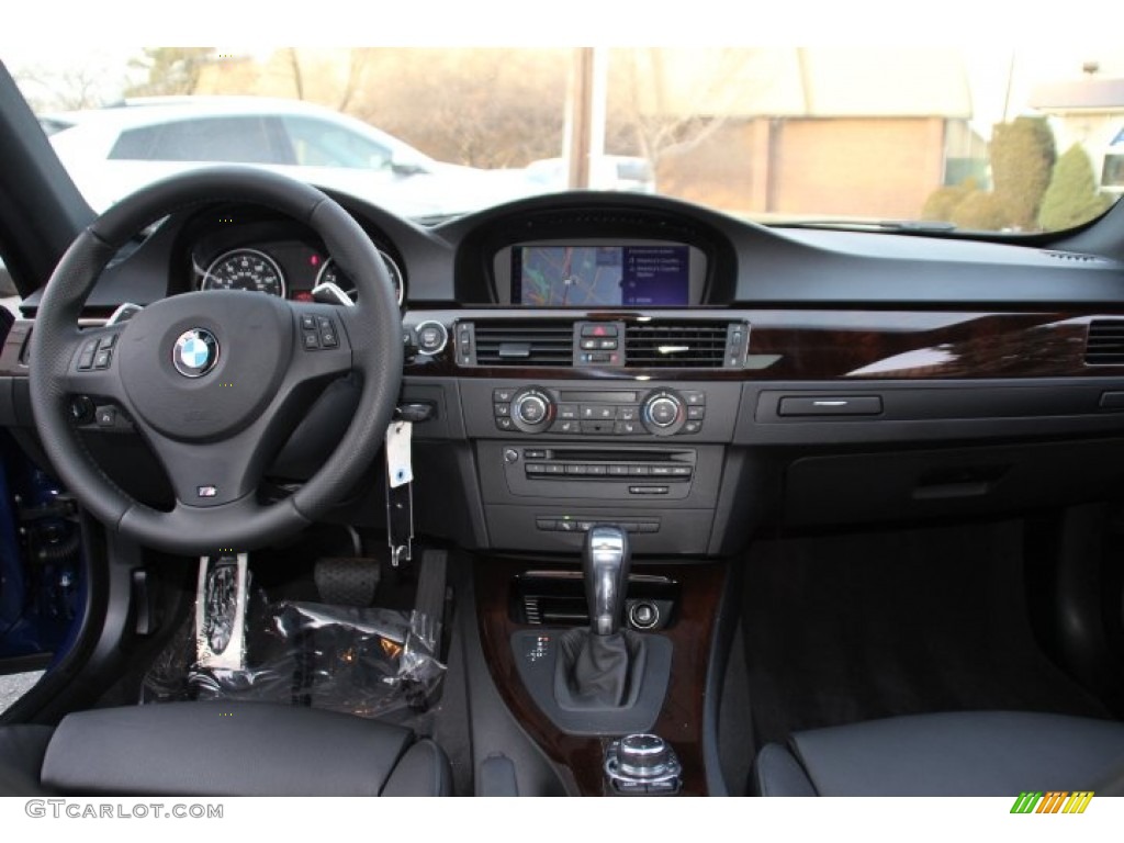 2013 BMW 3 Series 328i Coupe Black Dashboard Photo #89087048