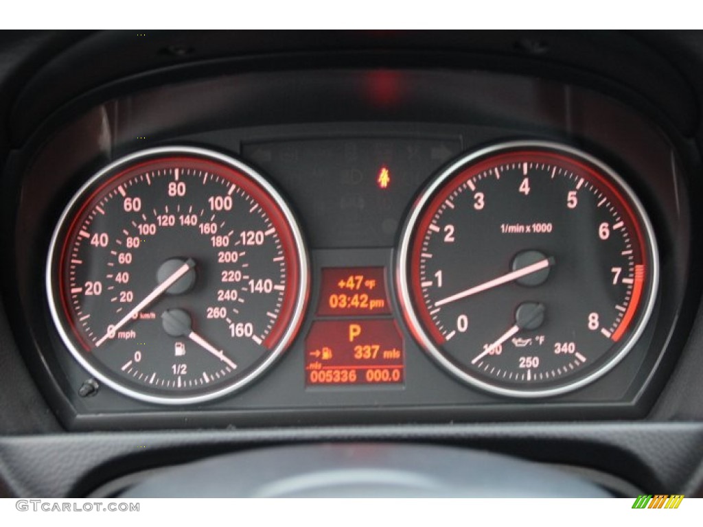 2013 BMW 3 Series 328i Coupe Gauges Photo #89087177