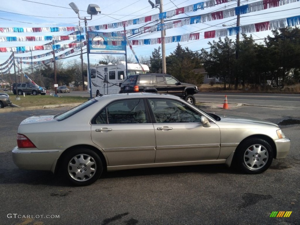 Champagne Mist Metallic 2003 Acura RL 3.5 Sedan Exterior Photo #89087496