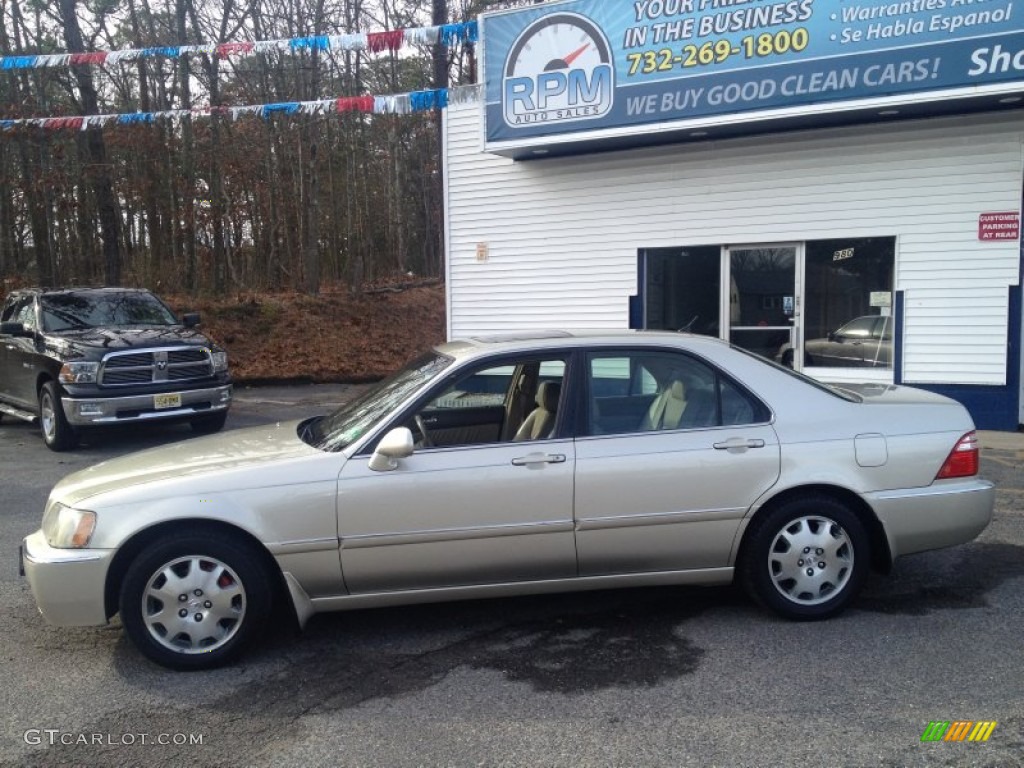 2003 RL 3.5 Sedan - Champagne Mist Metallic / Parchment photo #14