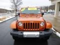 2011 Mango Tango Pearl Jeep Wrangler Sahara 4x4  photo #3