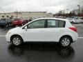 2008 Fresh Powder White Nissan Versa 1.8 S Hatchback  photo #4