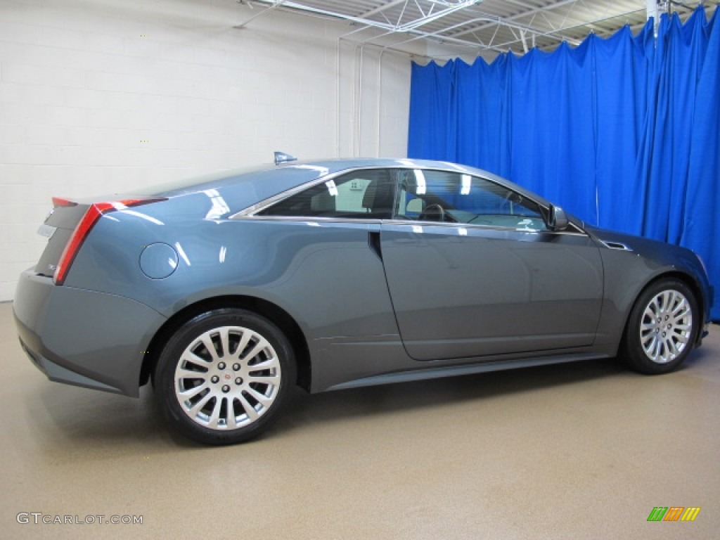Thunder Gray ChromaFlair 2011 Cadillac CTS 4 AWD Coupe Exterior Photo #89090045