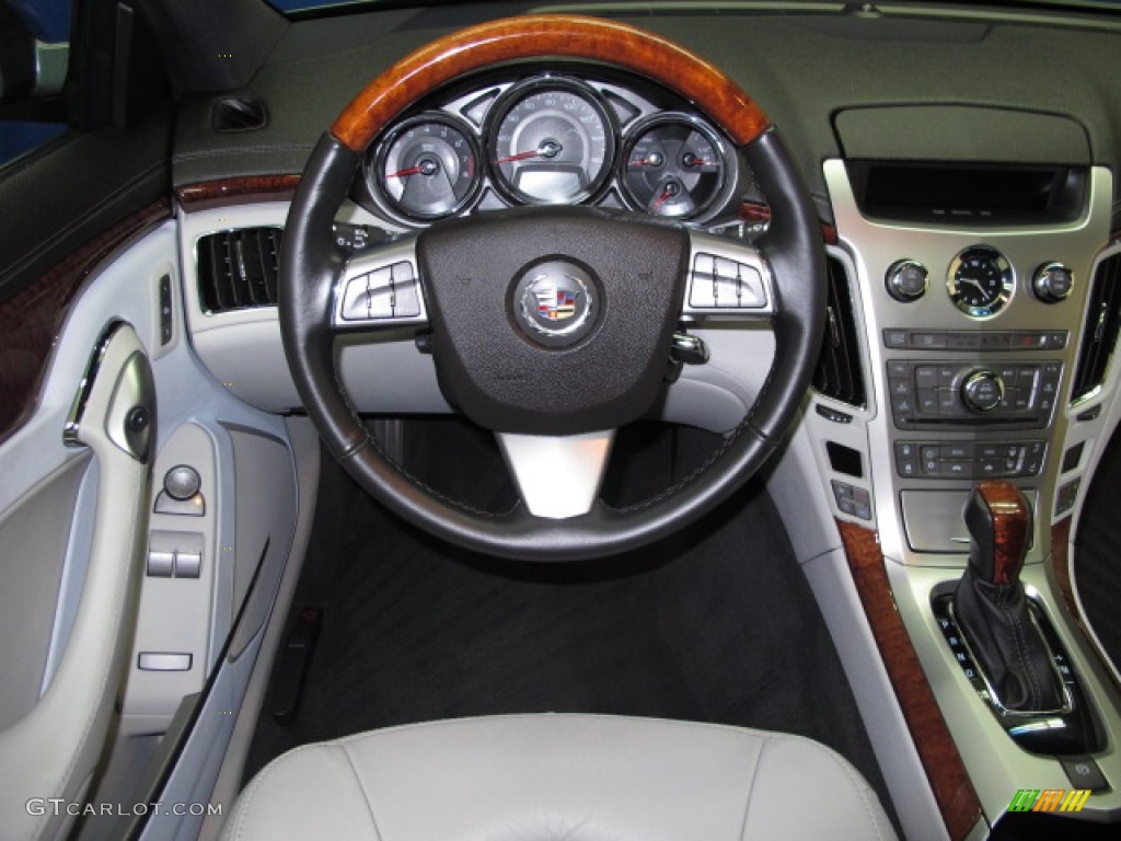 2011 Cadillac CTS 4 AWD Coupe Light Titanium Dashboard Photo #89090336