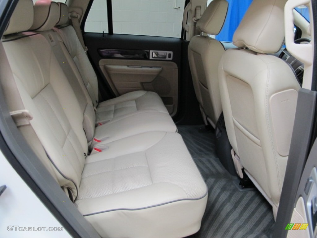 2008 MKX AWD - White Chocolate Tri Coat / Medium Light Stone photo #21