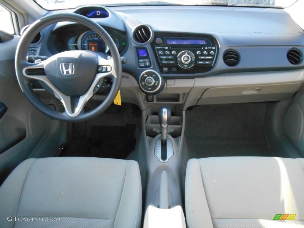 2010 Insight Hybrid EX - Spectrum White Pearl / Gray photo #15