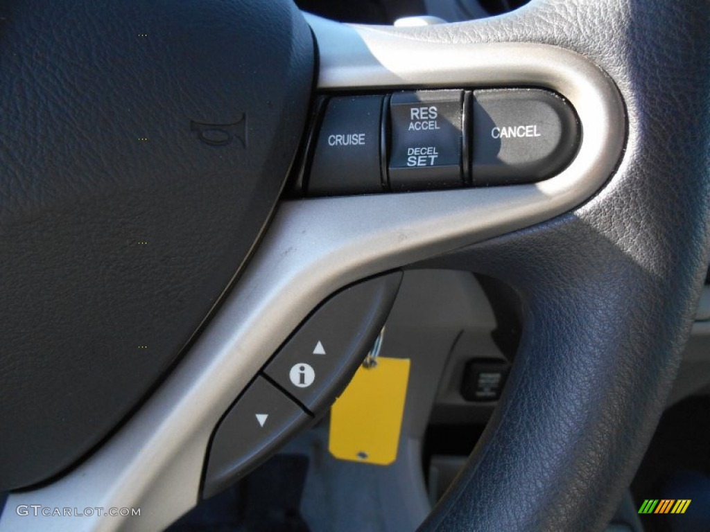 2010 Insight Hybrid EX - Spectrum White Pearl / Gray photo #17