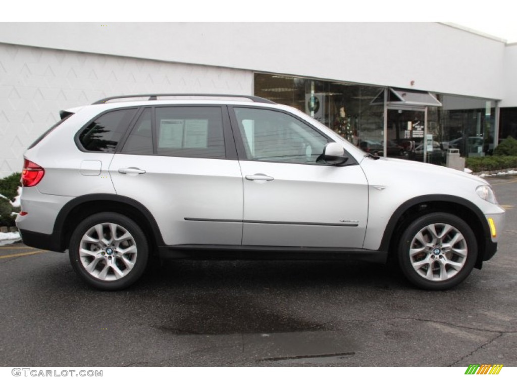 2011 X5 xDrive 35i - Titanium Silver Metallic / Black photo #2