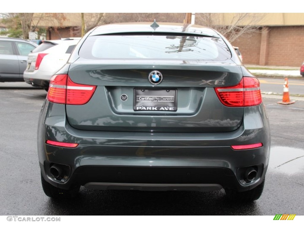 2011 X6 xDrive35i - Tasman Green Metallic / Oyster photo #4
