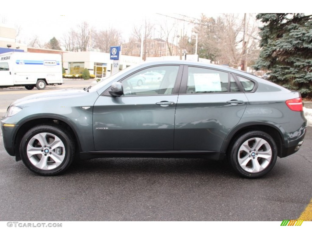 Tasman Green Metallic 2011 BMW X6 xDrive35i Exterior Photo #89093366