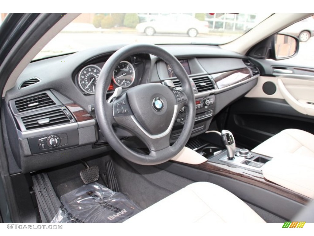 2011 X6 xDrive35i - Tasman Green Metallic / Oyster photo #9