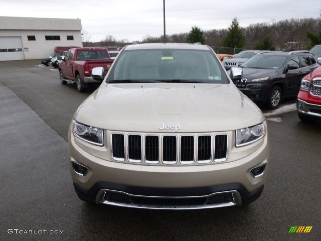 2014 Grand Cherokee Limited 4x4 - Cashmere Pearl / New Zealand Black/Light Frost photo #3