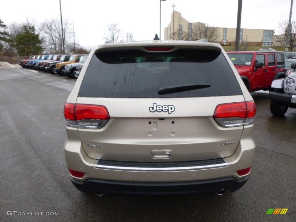 2014 Grand Cherokee Limited 4x4 - Cashmere Pearl / New Zealand Black/Light Frost photo #7