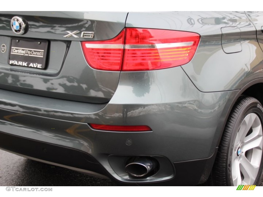 2011 X6 xDrive35i - Tasman Green Metallic / Oyster photo #21