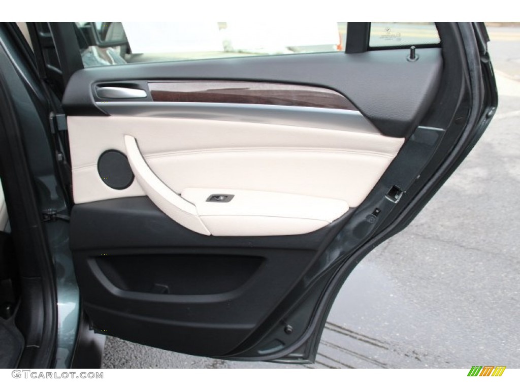 2011 X6 xDrive35i - Tasman Green Metallic / Oyster photo #22