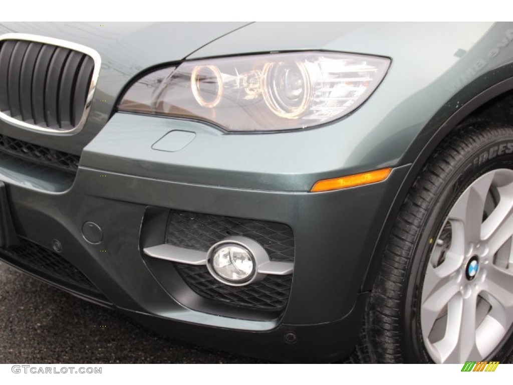 2011 X6 xDrive35i - Tasman Green Metallic / Oyster photo #29