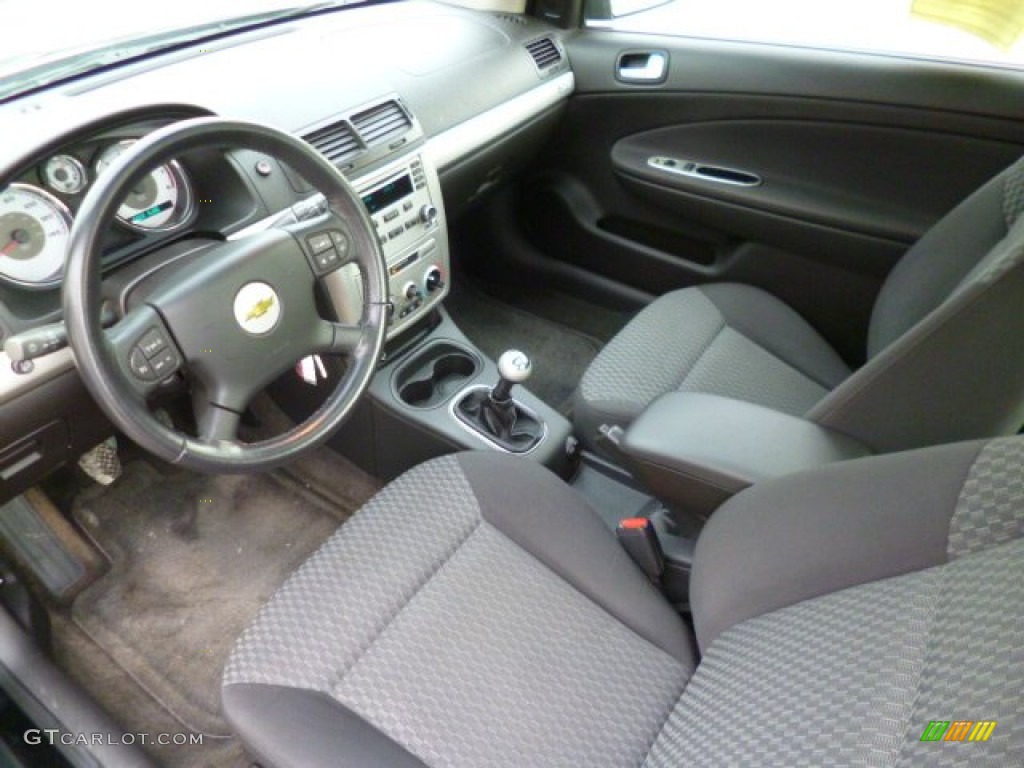 Ebony Interior 2006 Chevrolet Cobalt SS Coupe Photo #89094182