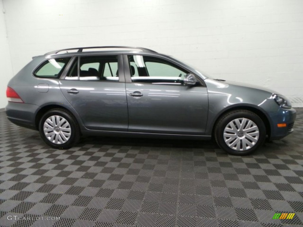 Platinum Gray Metallic 2013 Volkswagen Jetta S SportWagen Exterior Photo #89094278