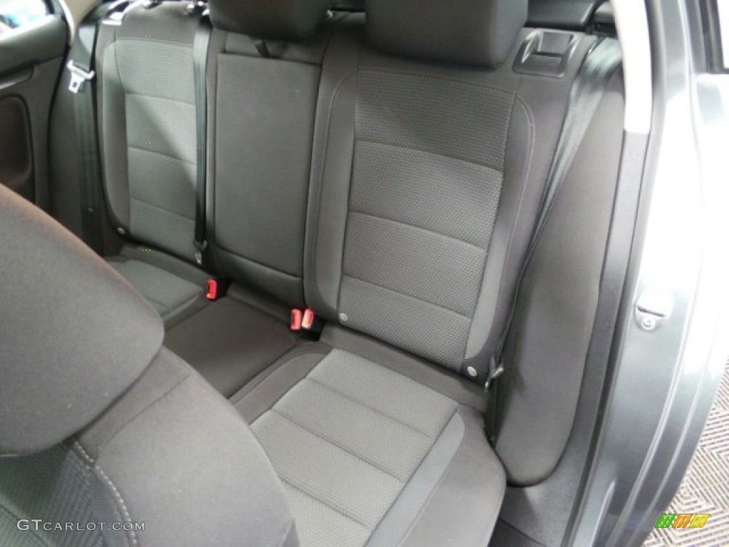 Titan Black Interior 2013 Volkswagen Jetta S SportWagen Photo #89094362