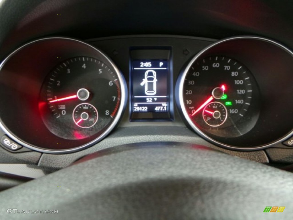 2013 Volkswagen Jetta S SportWagen Gauges Photos