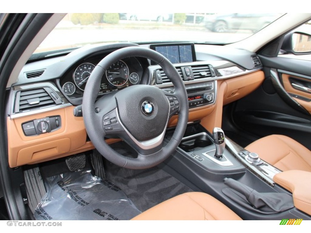 Saddle Brown Interior 2013 BMW 3 Series 328i xDrive Sedan Photo #89094725