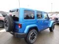 2014 Hydro Blue Pearl Jeep Wrangler Unlimited Polar Edition 4x4  photo #6