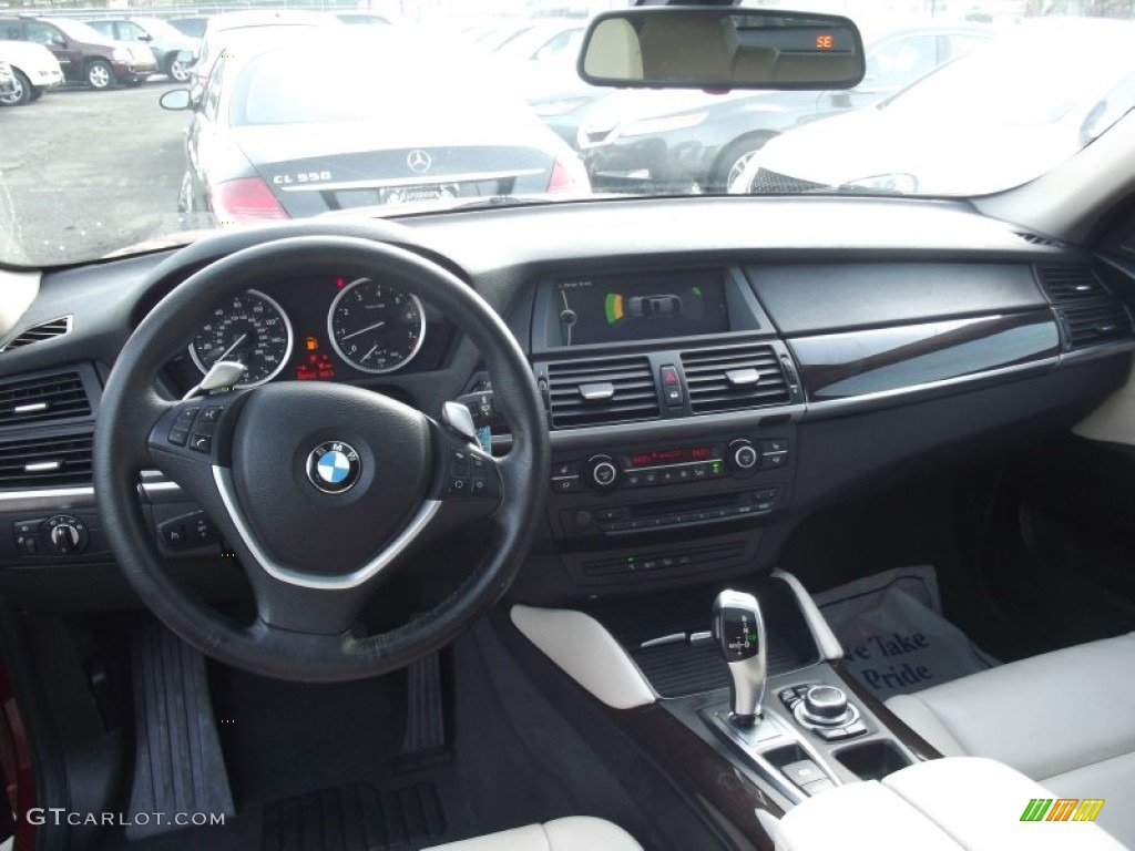 2011 X6 xDrive35i - Vermillion Red Metallic / Oyster photo #51